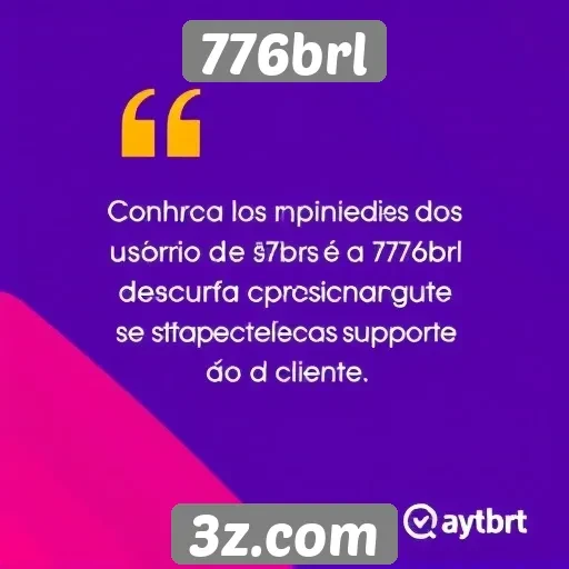 Feedback dos usuários sobre o atendimento do 776brl